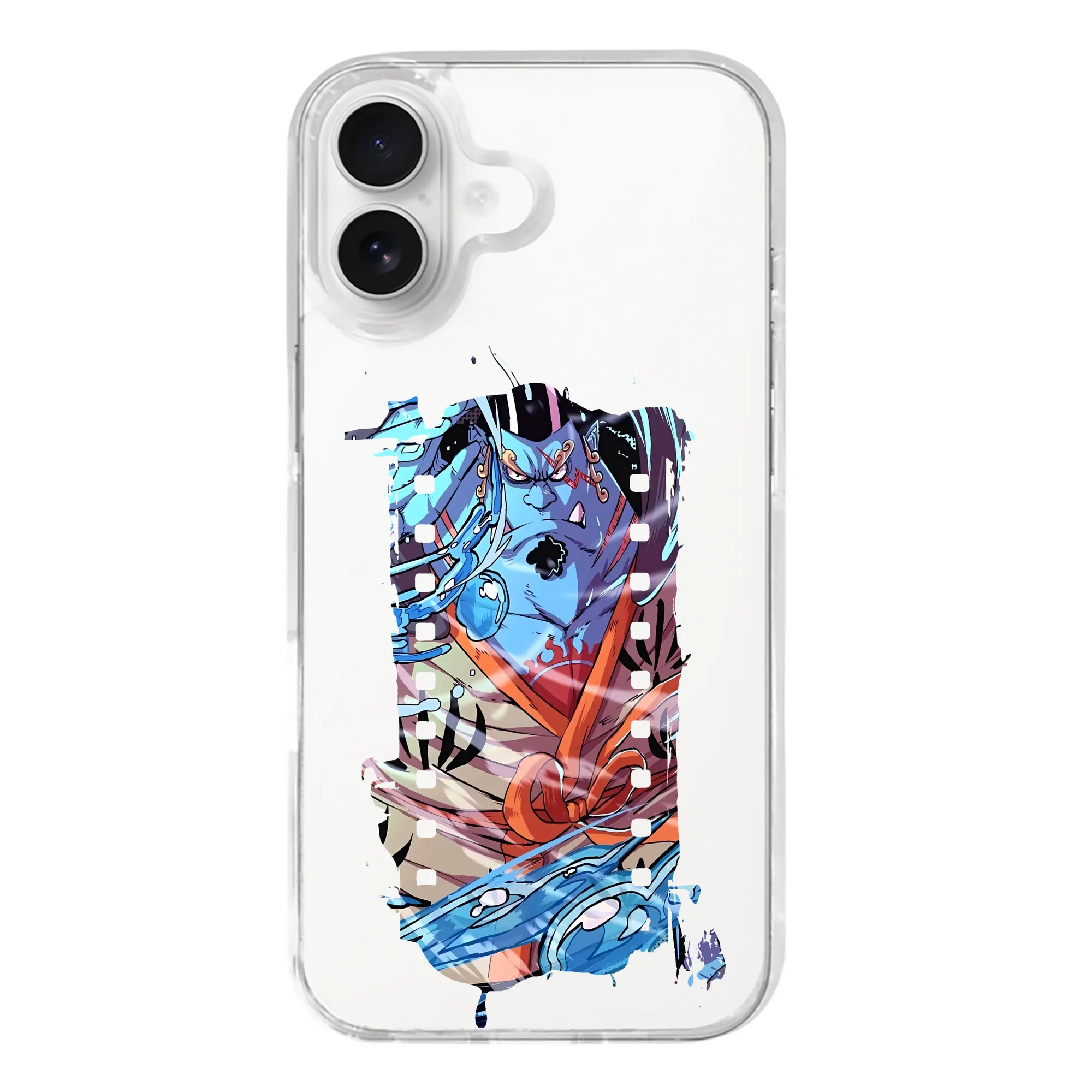 ワンピース グッズ ジンベエ - iPhone 17シリーズ 透明スマホケース – 薄型・耐衝撃・精密フィット保護カバー